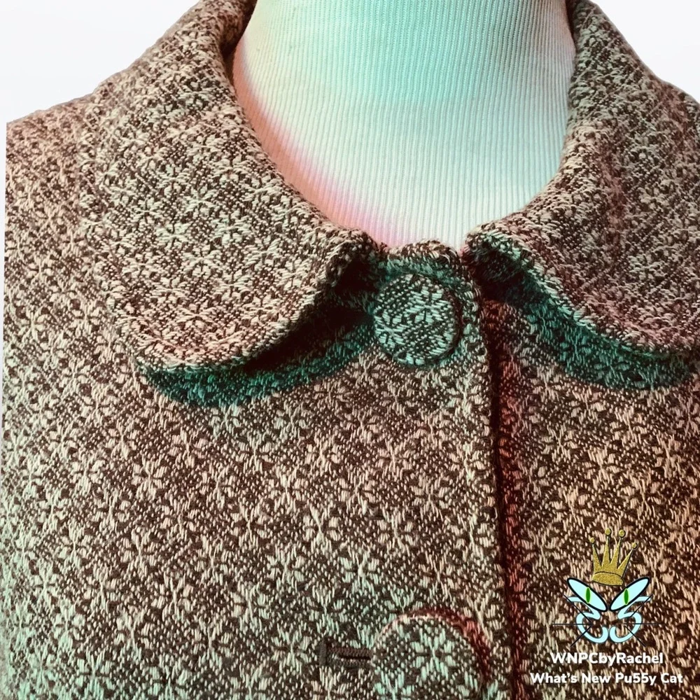 Ann Taylor Loft Tweed Wool Blazer, Medium - Picture 2 of 9